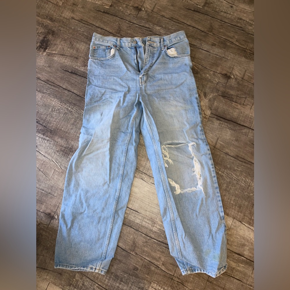 Urban outfitters high rise baggy jeans